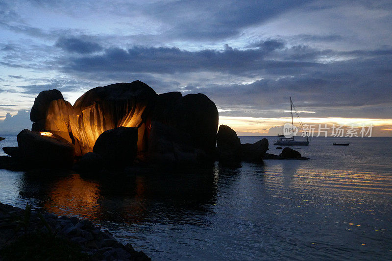 Anse ship, Praslin，塞舌尔